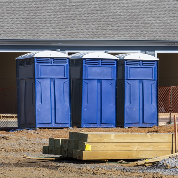 how do you dispose of waste after the porta potties have been emptied in Bagley IA